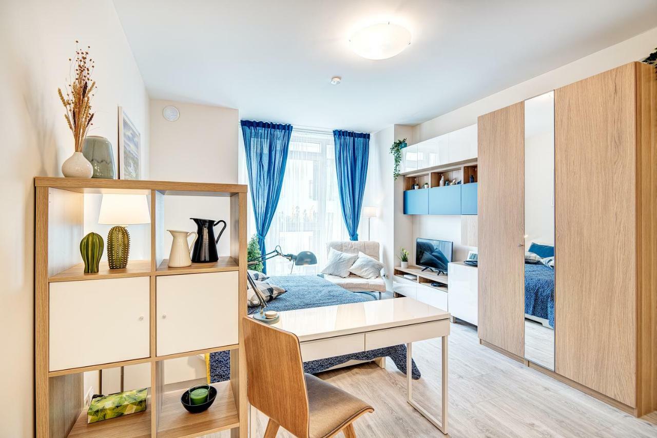 Happy Inn Studio Historic Center, Self Check-In, Ac, Parking In The Undergrnd Garage, Вильнюс Экстерьер фото
