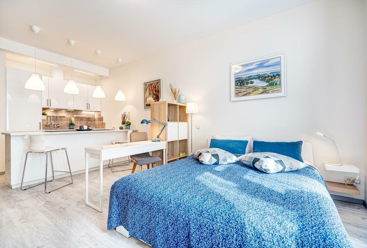 Happy Inn Studio Historic Center, Self Check-In, Ac, Parking In The Undergrnd Garage, Вильнюс Экстерьер фото